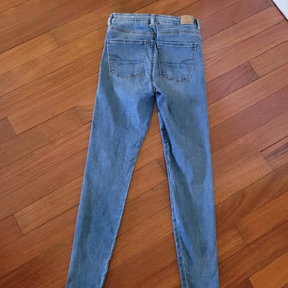 American Eagle forever soft high rise jeggings jeans 4 - Picture 2 of 4